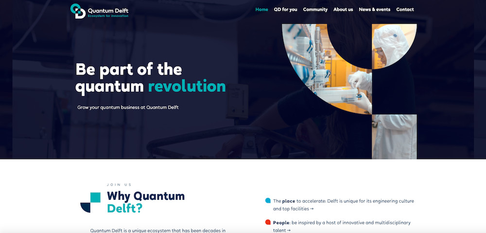 Quantum Delft website launched