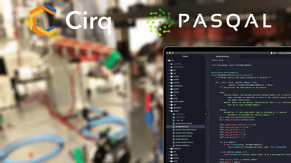 Pasqal implements Cirq to bring arrays of atoms to quantum computing software developers