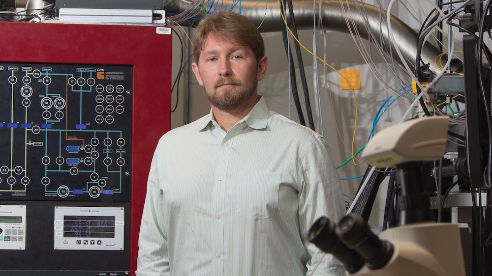 ORNL quantum computing scientist Travis Humble. Image credit: Carlos Jones, ORNL