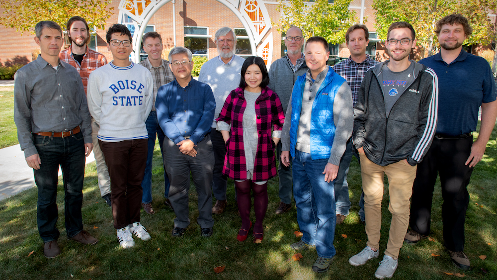 Photo Patrick Sweeney. Material sciences research team - Interdisciplinary team awarded grants to pursue quantum computing and entanglement research