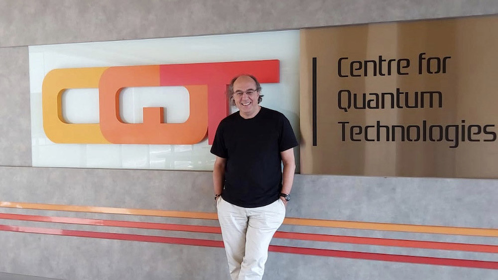 José Ignacio Latorre, incoming CQT Director, is a professor of theoretical physicist who has done research in quantum information and quantum computation, high energy physics and artificial intelligence. Image credit: María Teresa Soto-Sanfiel