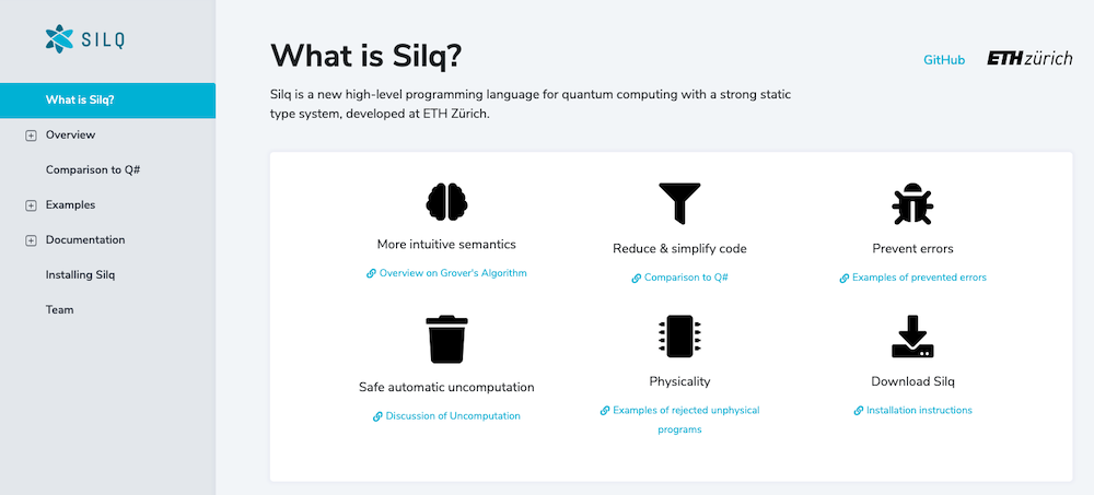 Release of Silq: A High-level Quantum Language