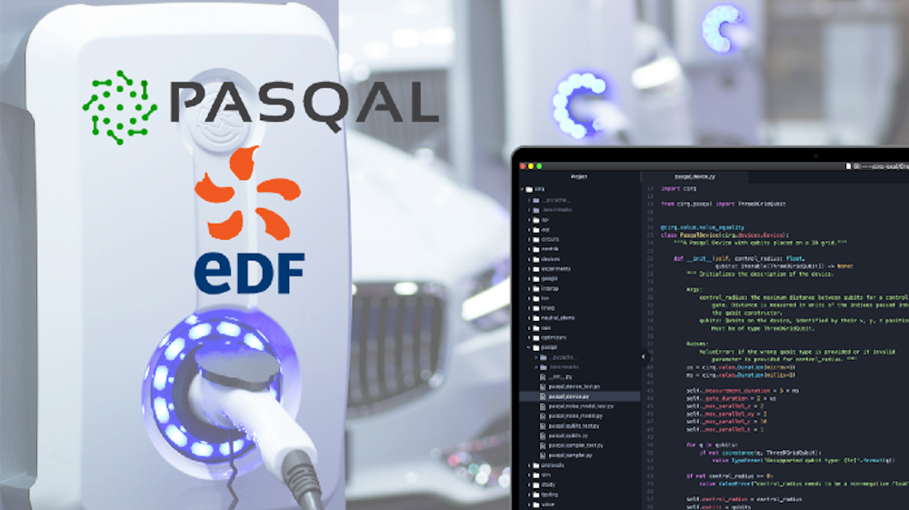 Pasqal and EDF partner to study smart-charging challenges with Quantum Computing