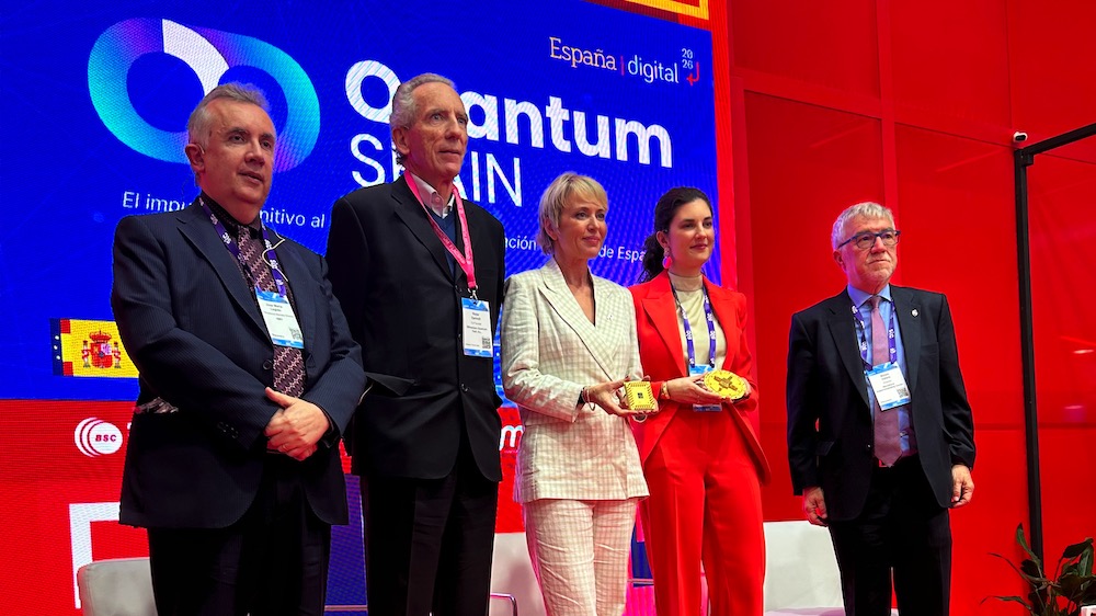 Quantum Spain Announcement at the Mobile World Congress 2023. Photo Qilimanjaro