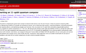 IonQ publishes new benchmarks for quantum computation IonQ publishes new benchmarks for quantum computation