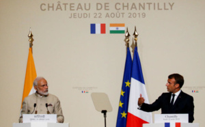 Emmanuel Macron and Narendra Modi support Atos' quantum center in India Emmanuel Macron and Narendra Modi support Atos' quantum center in India