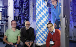 The quantum internet is within reach : Secure communication between quantum computers implemented The quantum internet is within reach : Secure communication between quantum computers implemented