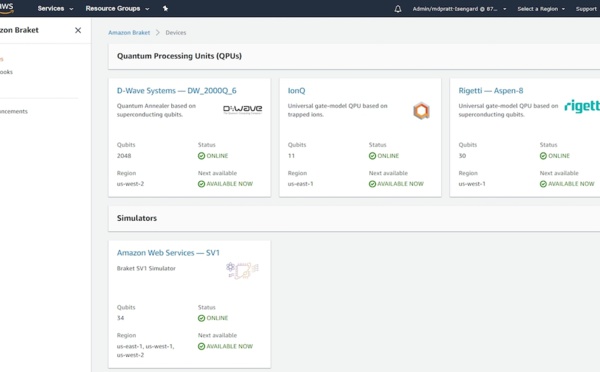 Amazon AWS Announces General Availability of Amazon Braket