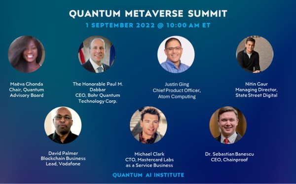 Quantum Metaverse Summit To Debut On September 1, 2022 With The Honorable Paul M. Dabbar As Keynote Speaker